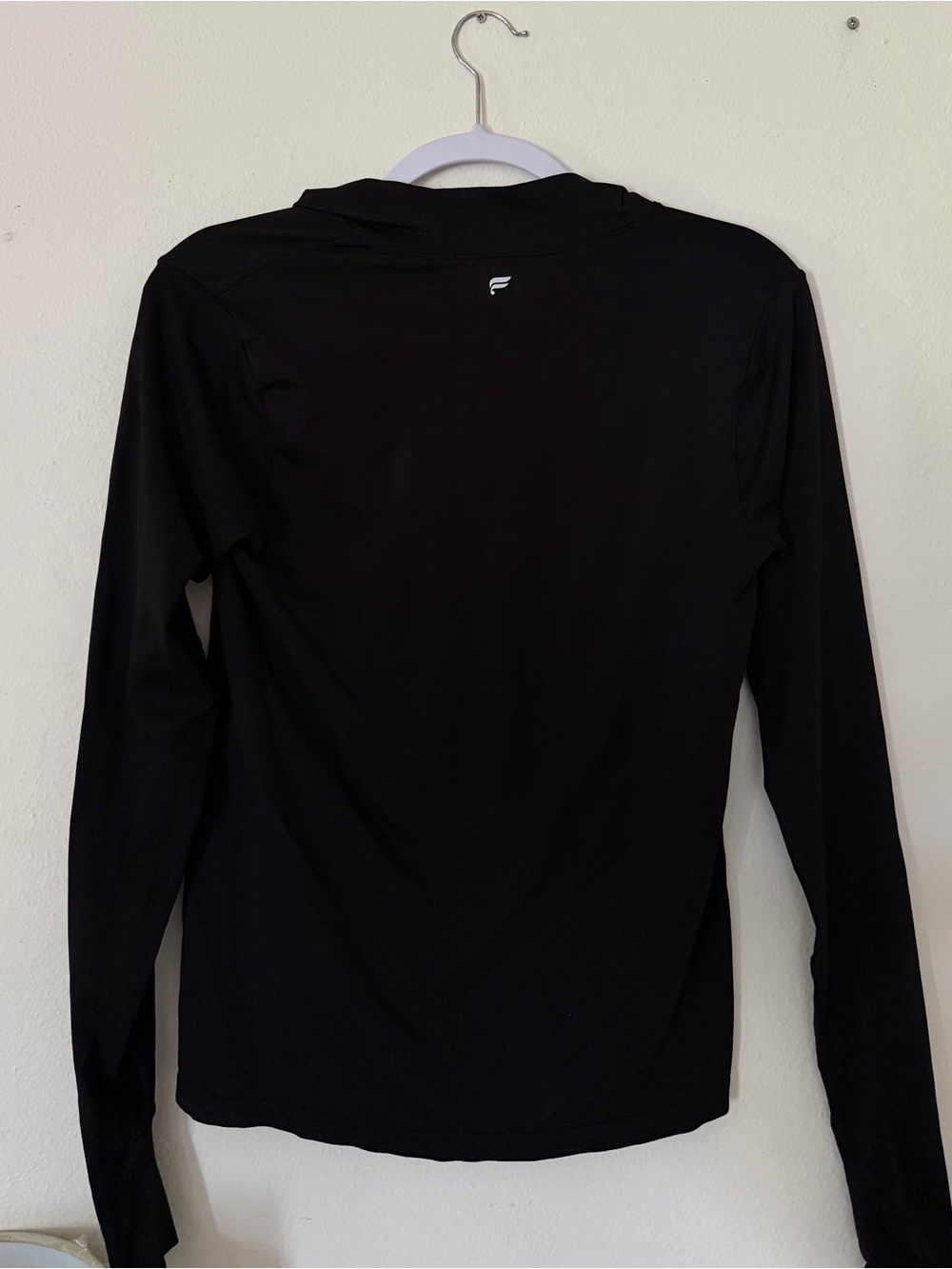 Fabletics Black Long Sleeve Performance Top